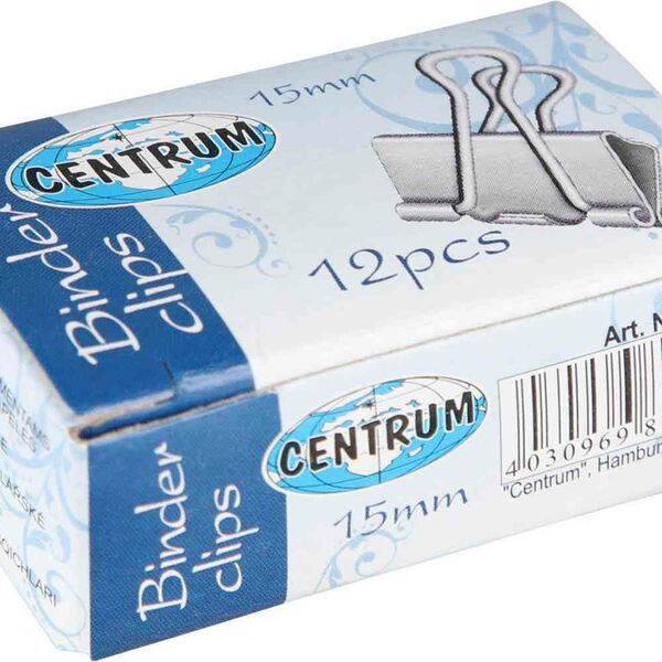 Зажимы Centrum 15 мм, 12 шт.