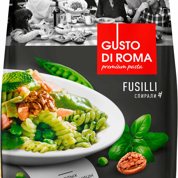 Макароны Gusto di Roma Fusilli Спирали
