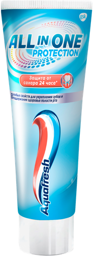 

Зубная паста Aquafresh All-in-One Protection Отбеливающая 75 мл