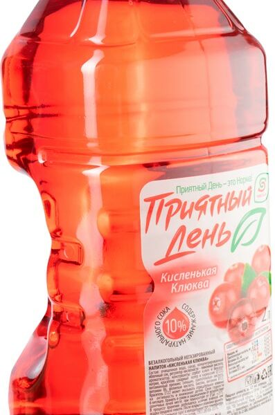 Напиток сокосодержащий Приятный день Кисленькая клюква