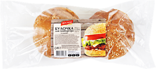 

Булочка Восход для гамбургера 120 г