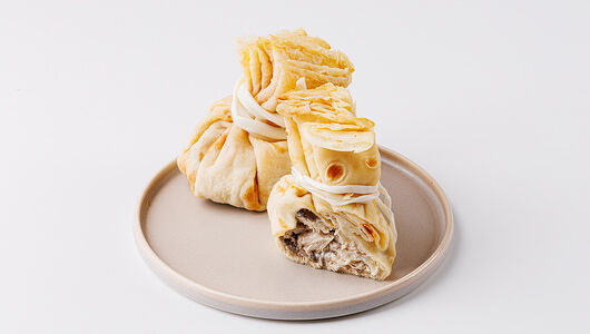 Блины с начинкой жюльен