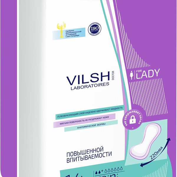 Прокладки урологические женские Doctor Vilsh Mini 14 шт.