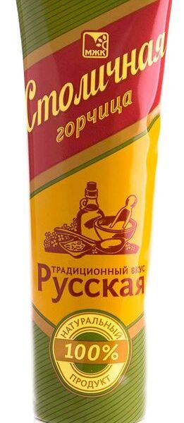 Горчица Столичная Русская 100г