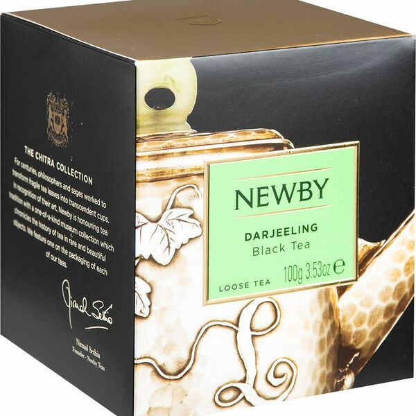 Чай черный Newby Darjeeling листовой 100г