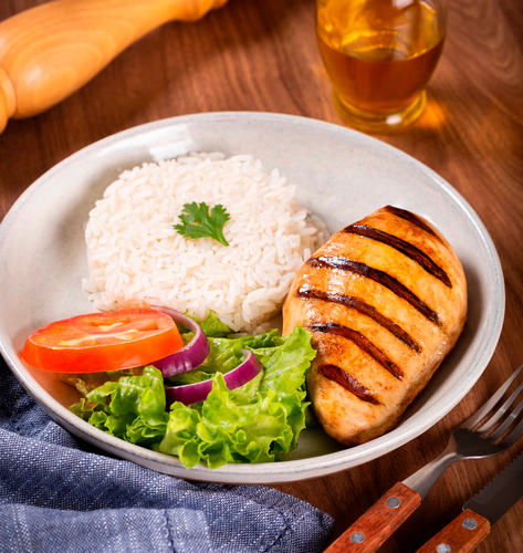 

Отбивная из индейки Домашний Очаг с рисом 210 г