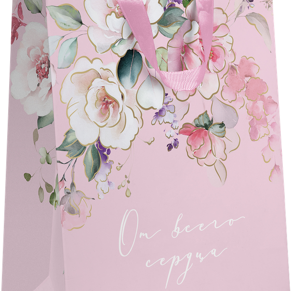 Пакет Пакетико Прованс тисненый MT 22.7*18*10см