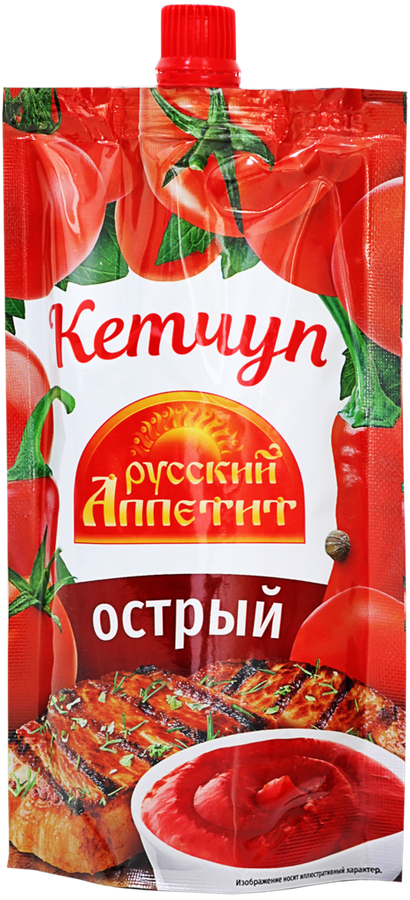 

Кетчуп РУССКИЙ АППЕТИТ Острый