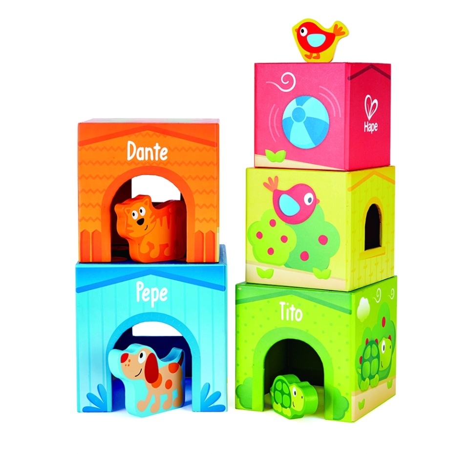 

Игрушка кубики-пирамида Hape «Башня Дружбы», от 1 года, Швейцария