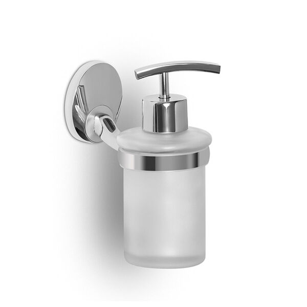 Дозатор для жидкого мыла Lotti Sanremo, хром/стекло