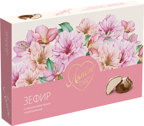 

Зефир Лянеж крем-брюле в глазури 260 г