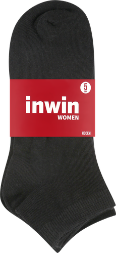 

Носки женские INWIN р.23–25, черные, Арт. AW19-ec-001 set 5, 5 пар