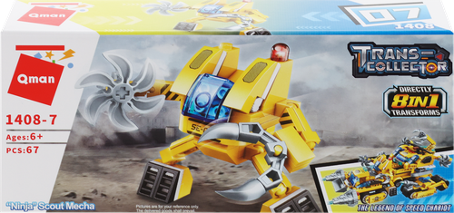 

Конструктор QMAN Транспорт, Арт. 1408