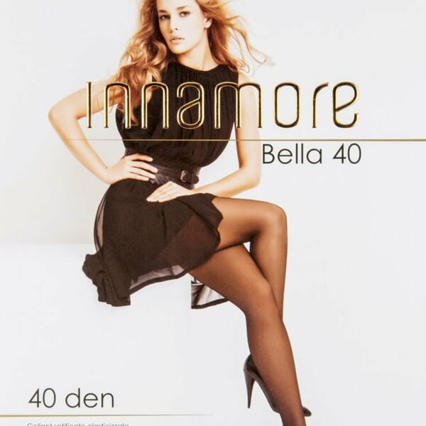 Колготки женские Bella (Белла) цвет: moka/коричневый, размер 4 (L), 40 den ТМ Innamore (Иннамор)