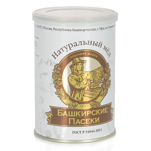 Мёд Башкирские пасеки+ цветочный натуральный