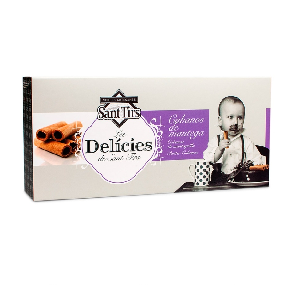 

Вафельные трубочки Sant Tirs мини Neules Artesanes Sant Tirs 105 г