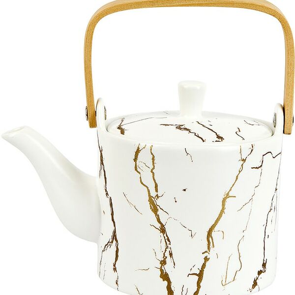 Чайник заварочный Nouvelle Home Белый мрамор 800мл