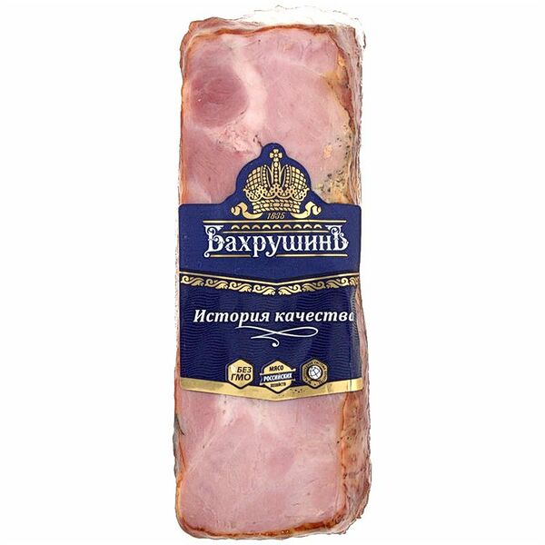 Свинина Бахрушинъ По-домашнему копчёно-варёная, 400г