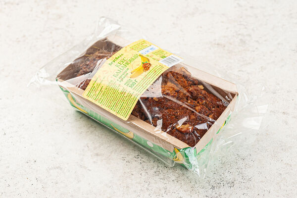 Банановый кекс с орехом