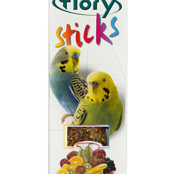 Палочки для попугаев Fiory Sticks с фруктами 2х30 г