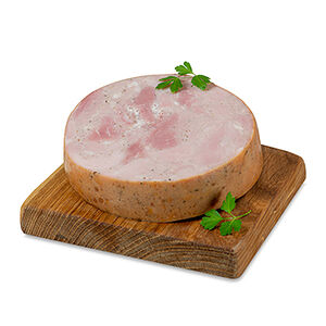 Колбаса Мясо.Соль.Специи в/к "Ветчинная", калибр 350-550г,  Россия