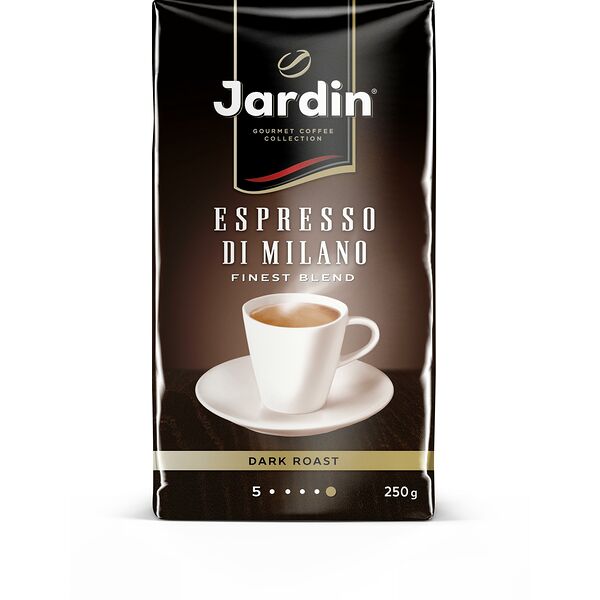 Кофе молотый Jardin Espresso Stile Di Milano темнообжар 250г