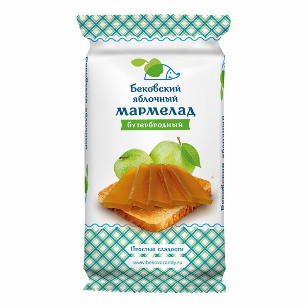 Бековский яблочный бутербродный мармелад