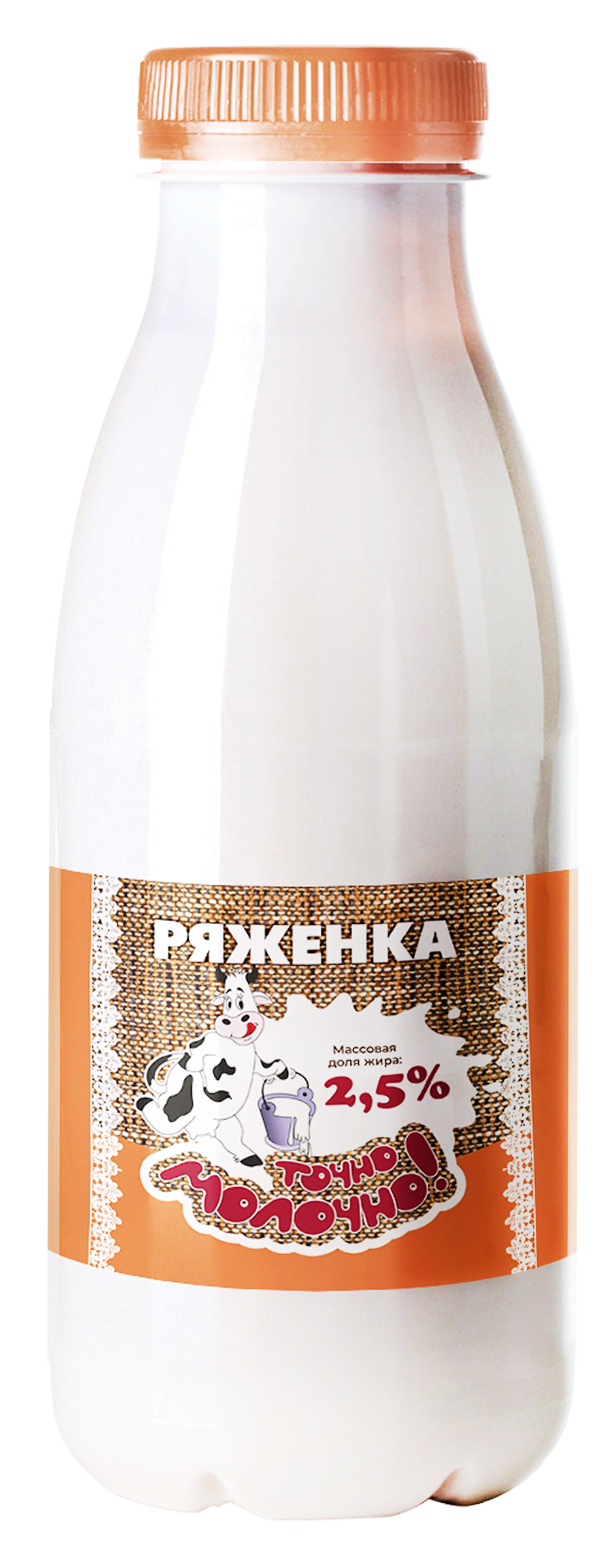 

Ряженка Точно Молочно 2.5% без змж 330 мл