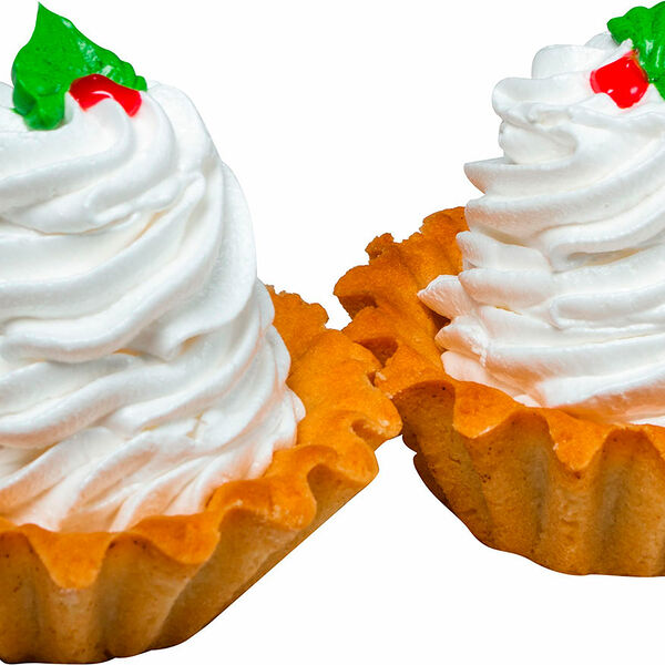 Пирожное Парадокс Корзиночка песочная с кремом 180 г