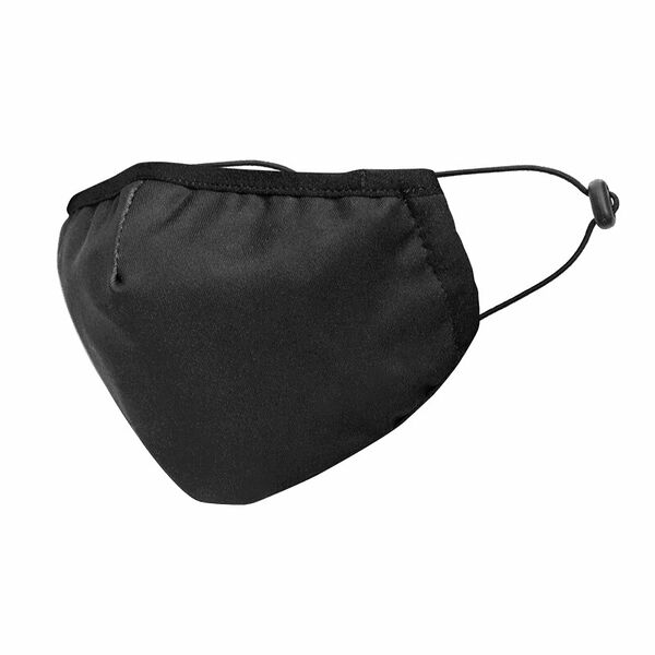 Маска для лица многоразовая неопреновая черная