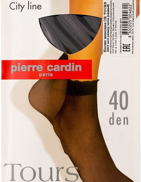 Носки женские Pierre Cardin Tours черные 40 den