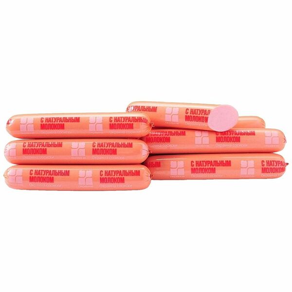 Сосиски Окраина с натуральным молоком