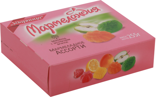 

Мармелад Мармеландия Ассорти мармеладное 255 г
