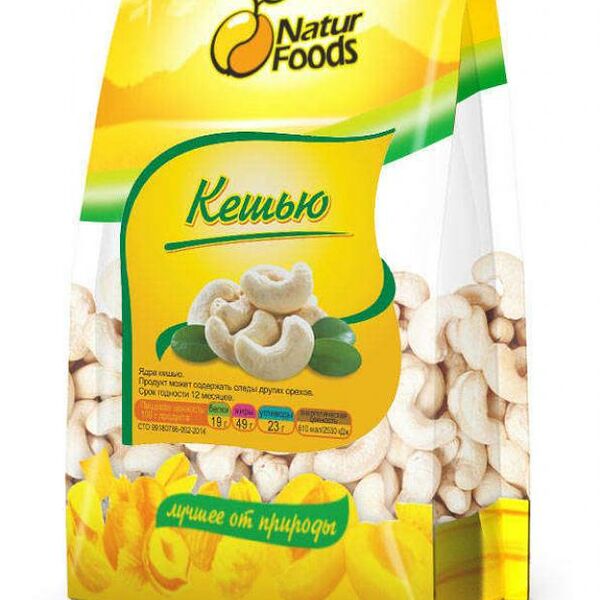 Кешью NaturFoods сушеные