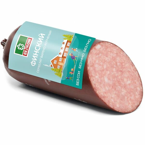 Сервелат варёно-копчёный Финский Велком