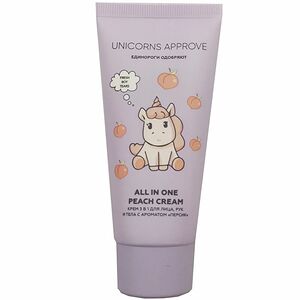 Крем Unicorns Approve c ароматом персика для лица, рук и тела 50мл
