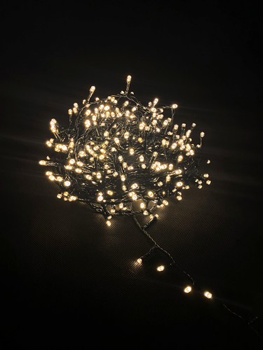 

Электрогирлянда светодиодная Homeclub 600 LED-ламп теплый белый 8 режимов 18 м