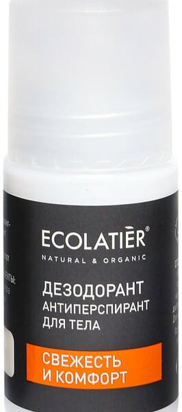 Дезодорант-антиперспирант Ecolatier Men Свежесть и комфорт 50мл
