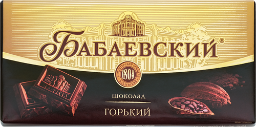 Шоколад Бабаевский Горький, 90г