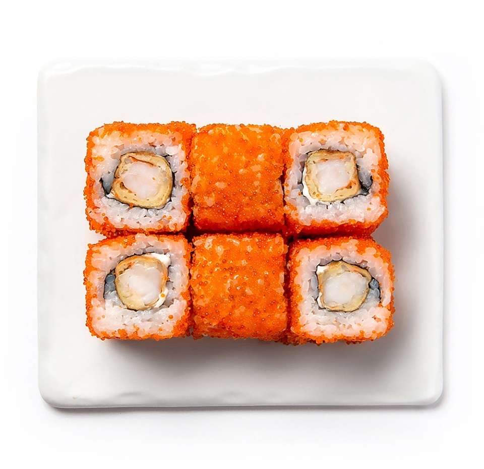 

Ролл с креветкой темпура 6 шт 190 г