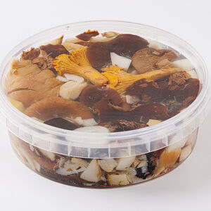 Грибы варено-солёные "Ассорти", 290 г