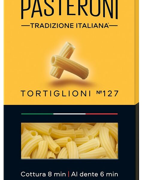 Макароны Pasteroni Tortiglioni №127 400г