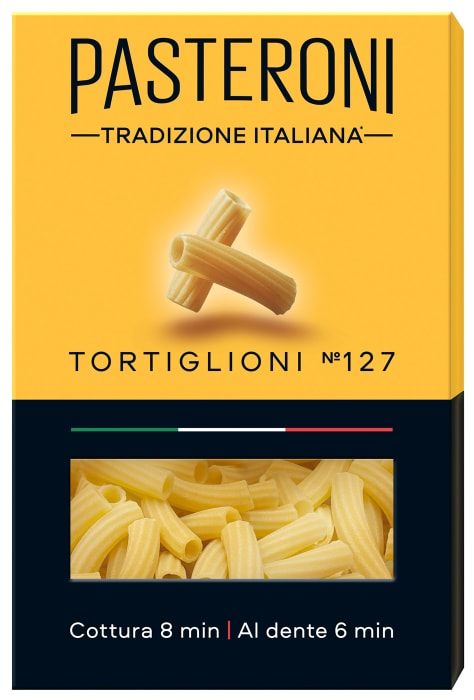 

Макароны Pasteroni Tortiglioni №127 400 г