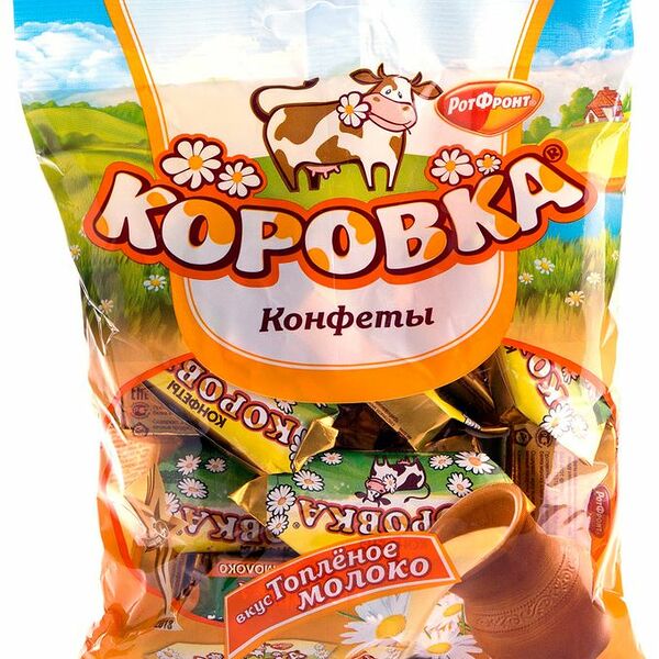Конфеты Коровка вкус Топлёное молоко