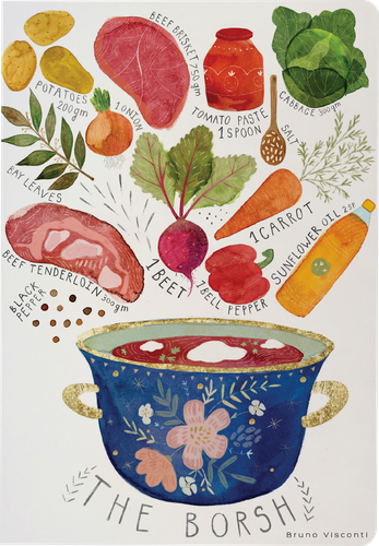 

Тетрадь BRUNO VISCONTI А6 32 листов без линовки, в ассортименте Арт. 7-32-004/01, 7-32-004/02