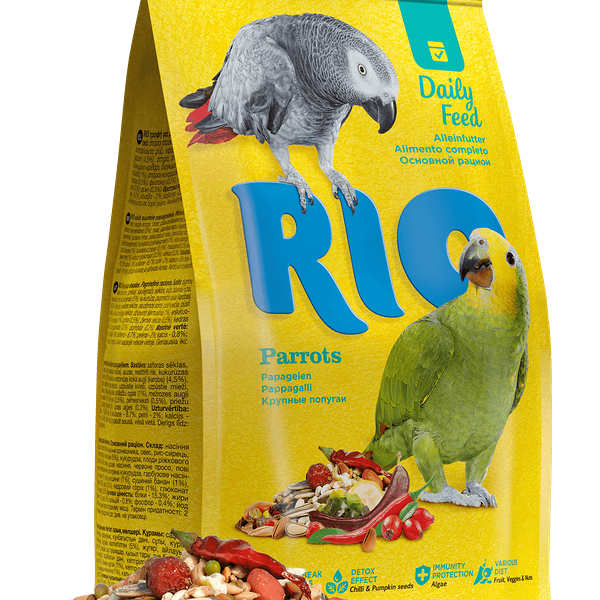 Корм для крупных попугаев RIO Злаковое ассорти