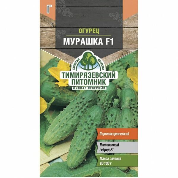 Семена Тимирязевский питомник Огурец Мурашка