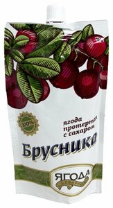 Варенье Сибирская ягода из брусники в Магнит со скидкой –25%