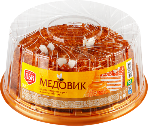 

Торт Первая бисквитная компания Медовик 500 г