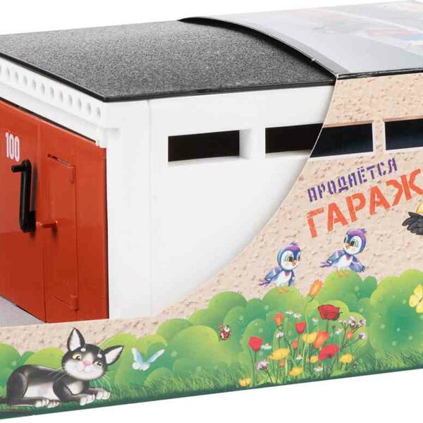 Гараж ФОРМА с распашными воротами